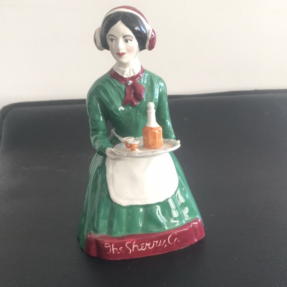 Vintage China 6.5" . THE SHERRY GIRL. 1920/30’s - Picture 4 of 9